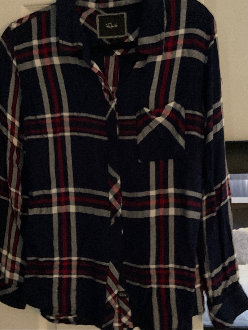 Rails Hunter Long Sleeve Plaid Button Down